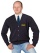 Taxi-Strickjacke mit V-Ausschnitt