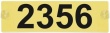 Taxi-Ordnungsnummer mit Saugnäpfen