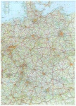  Wandkarte Deutschland 
