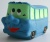 Spardose "Bus mit Gesicht"