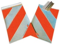  Warnmarkierung links 