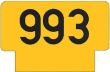 Taxi-Ordnungsnummer Hartplastik