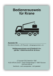 Bedienerausweis für Krane