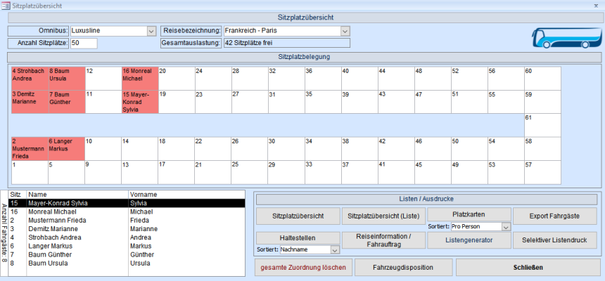 TravelManager Reiseverwaltung