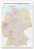 Postleitzahlenkarte Deutschland