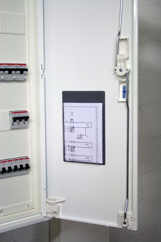 PVC-Schaltplantasche