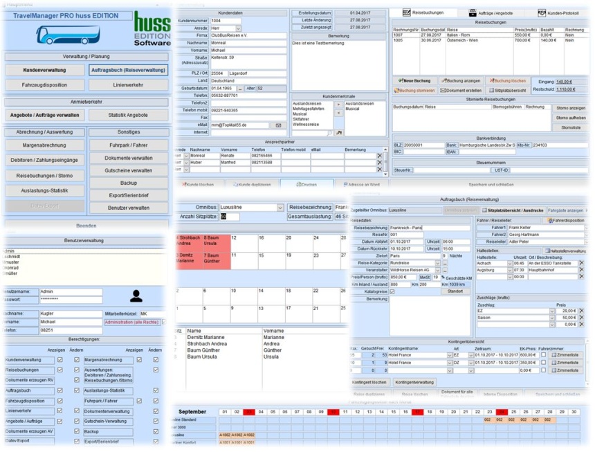 TravelManager Pro (Netzwerk 2 Arbeitsplätze)