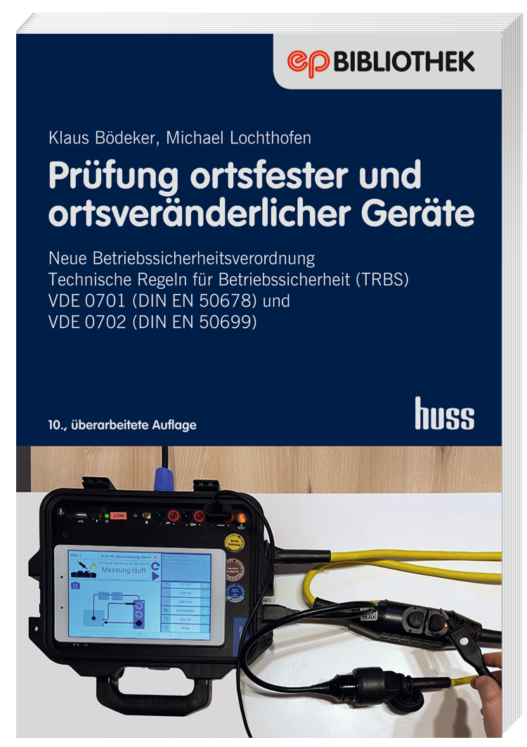 Prüfung ortsfester und ortsveränderlicher Geräte