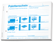 Palettenschein mit Firmeneindruck