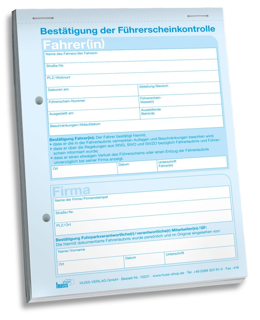 Führerscheinkontrolle