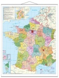 Postleitzahlenkarte Frankreich